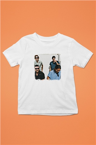 Fidlar Baskılı Unisex Beyaz Çocuk Tişört
