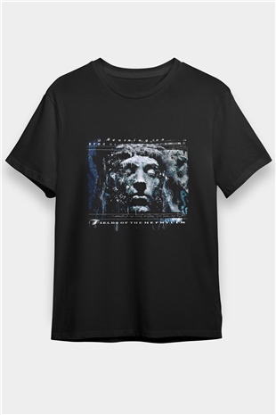 Fields of the Nephilim Baskılı Unisex Siyah Tişört