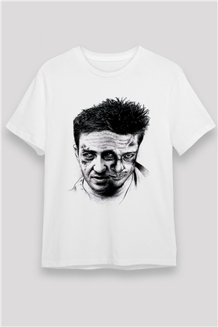 Fight Club Dövüş Klubü Beyaz Unisex Tişört