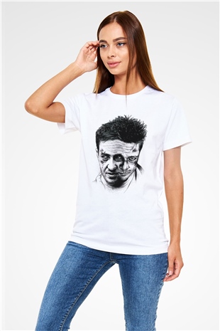 Fight Club Dövüş Klubü Beyaz Unisex Tişört