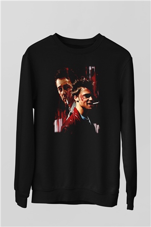 Fight Club Dövüş Klubü Siyah Unisex  Sweatshirt