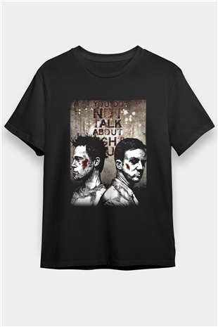 Fight Club Dövüş Klubü Siyah Unisex Tişört