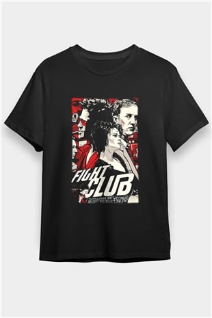 Fight Club Dövüş Klubü Siyah Unisex Tişört