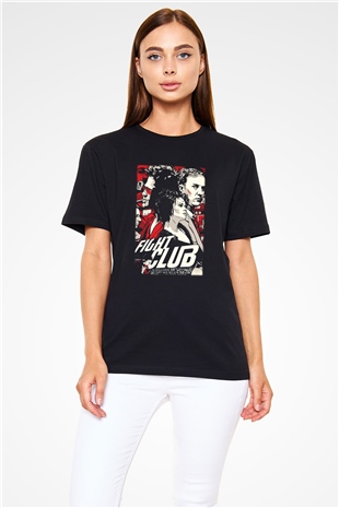 Fight Club Dövüş Klubü Siyah Unisex Tişört