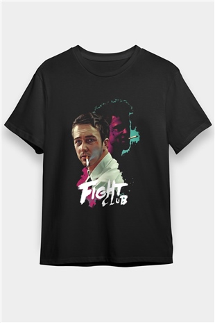 Fight Club Dövüş Klubü Siyah Unisex Tişört