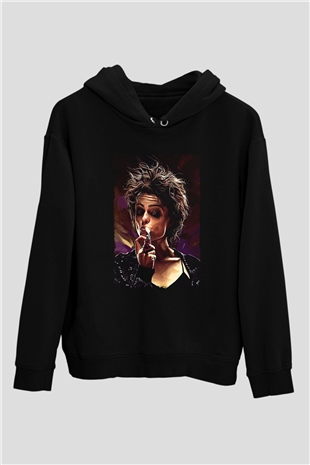 Fight Club (Tyler Durden) Baskılı Unisex Siyah Hoodie