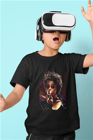 Fight Club (Tyler Durden) Baskılı Unisex Siyah Çocuk Tişört - Tshirt