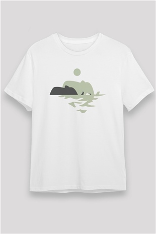 Fil Beyaz Unisex Tişört T-Shirt - TişörtFabrikası