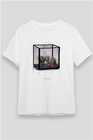 Fil Beyaz Unisex Tişört T-Shirt - TişörtFabrikası