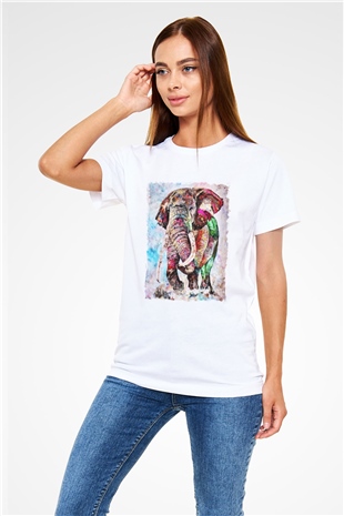Fil Beyaz Unisex Tişört T-Shirt - TişörtFabrikası