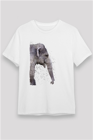 Fil Beyaz Unisex Tişört T-Shirt - TişörtFabrikası