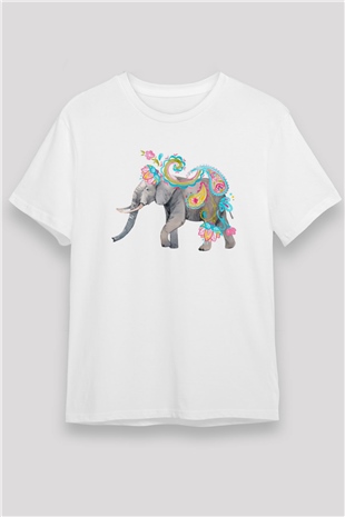 Fil Beyaz Unisex Tişört T-Shirt - TişörtFabrikası