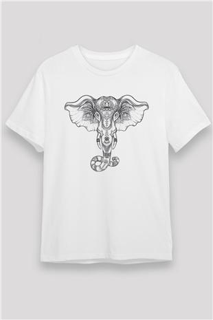 Fil Beyaz Unisex Tişört T-Shirt - TişörtFabrikası