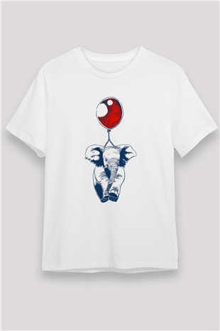 Fil Beyaz Unisex Tişört T-Shirt - TişörtFabrikası