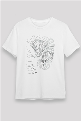 Fil Beyaz Unisex Tişört T-Shirt - TişörtFabrikası