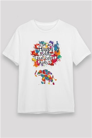 Fil Beyaz Unisex Tişört T-Shirt - TişörtFabrikası
