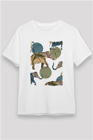 Fil Beyaz Unisex Tişört T-Shirt - TişörtFabrikası