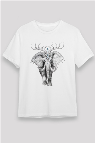 Fil Beyaz Unisex Tişört T-Shirt - TişörtFabrikası