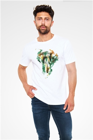 Fil Beyaz Unisex Tişört T-Shirt - TişörtFabrikası
