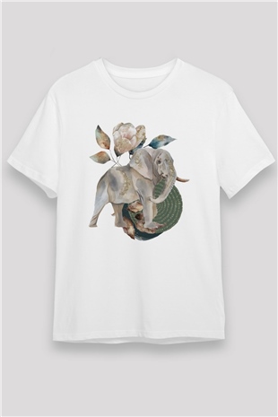 Fil Beyaz Unisex Tişört T-Shirt - TişörtFabrikası