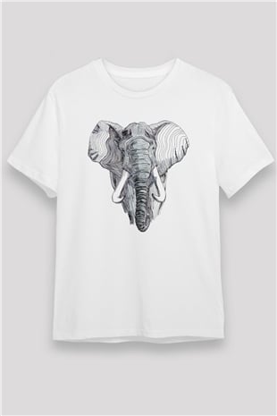 Fil Beyaz Unisex Tişört T-Shirt - TişörtFabrikası