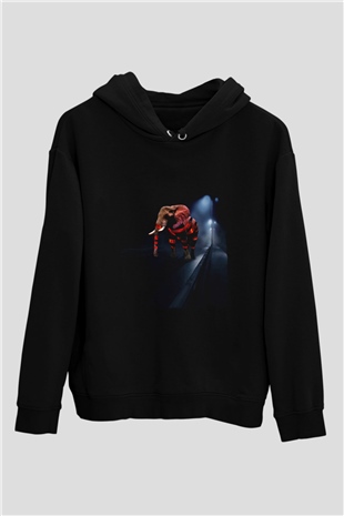 Fil Siyah Unisex Hoodie
