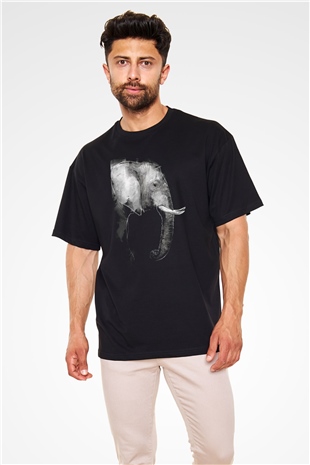 Fil Siyah Oversize Tişört Oversize T-shirt - TişörtFabrikası