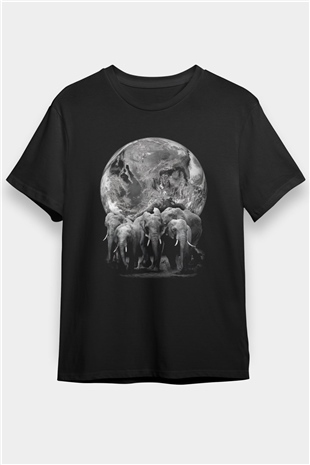 Fil Siyah Unisex Tişört T-Shirt - TişörtFabrikası