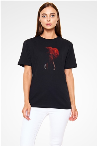 Fil Siyah Unisex Tişört T-Shirt - TişörtFabrikası