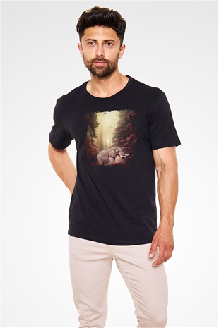 Fil Siyah Unisex Tişört T-Shirt - TişörtFabrikası