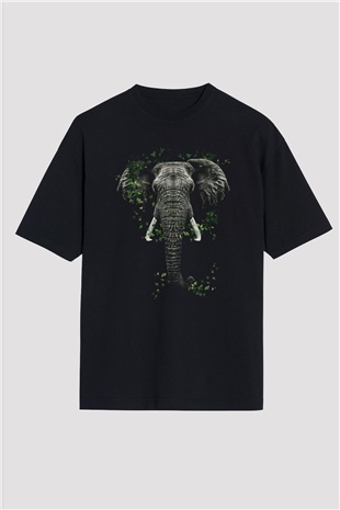 Fil Siyah Oversize Tişört Oversize T-shirt - TişörtFabrikası