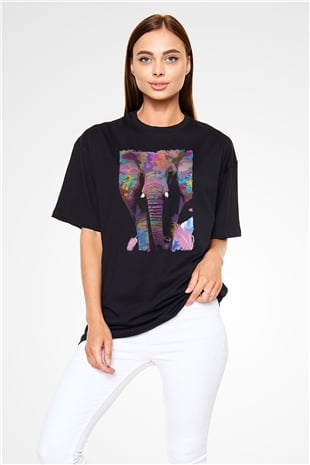 Fil Siyah Oversize Tişört Oversize T-shirt - TişörtFabrikası
