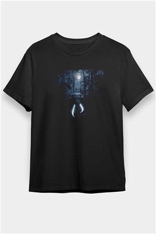 Fil Siyah Unisex Tişört T-Shirt - TişörtFabrikası