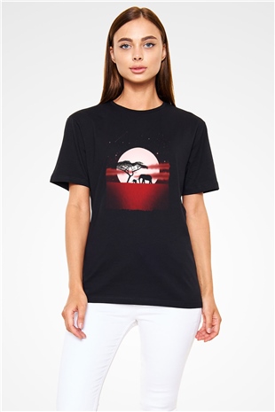Fil Siyah Unisex Tişört T-Shirt - TişörtFabrikası