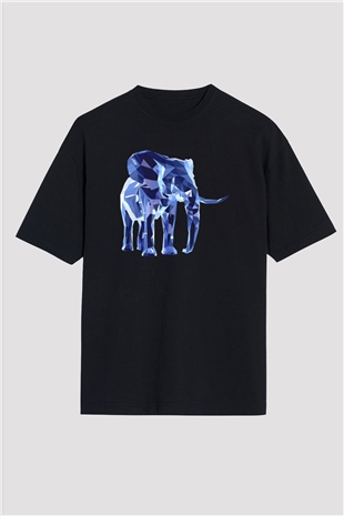Fil Siyah Oversize Tişört Oversize T-shirt - TişörtFabrikası