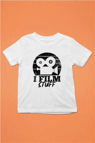 Film yönetmeni Beyaz Unisex Çocuk Tişört