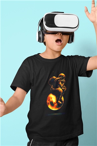 Filozof Siyah Unisex Çocuk Tişört