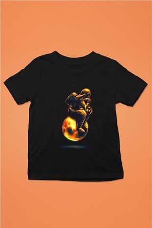 Filozof Siyah Unisex Çocuk Tişört