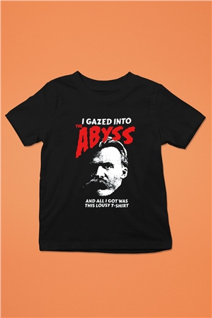 Filozof Siyah Unisex Çocuk Tişört