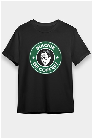 Filozof Siyah Unisex Tişört T-Shirt - TişörtFabrikası