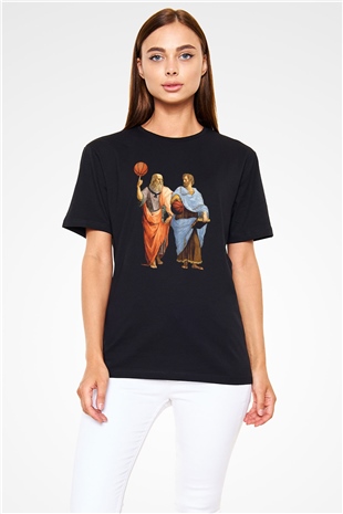 Filozof Siyah Unisex Tişört T-Shirt - TişörtFabrikası
