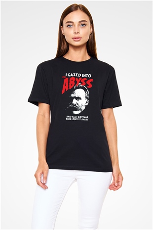 Filozof Siyah Unisex Tişört T-Shirt - TişörtFabrikası