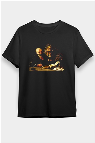 Filozof Siyah Unisex Tişört T-Shirt - TişörtFabrikası