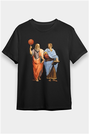 Filozof Siyah Unisex Tişört T-Shirt - TişörtFabrikası