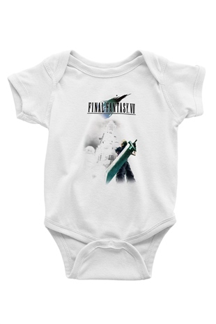 Final Fantasy Beyaz Bebek Body - Zıbın