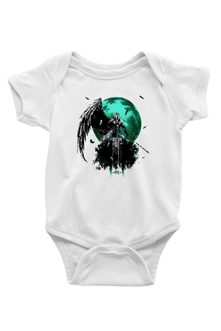 Final Fantasy Beyaz Bebek Body - Zıbın