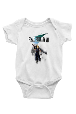 Final Fantasy Beyaz Bebek Body - Zıbın