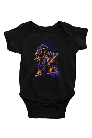 Final Fight Siyah Bebek Body - Zıbın