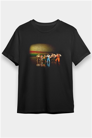 Final Fight Siyah Unisex Tişört