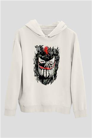 Finn Balor Baskılı Beyaz Unisex Hoodie